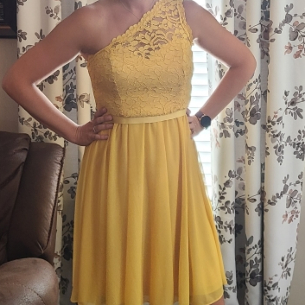 Sunflower yellow dress